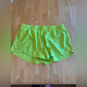 Green or Yellow? Athletic Shorts for Active Comfort